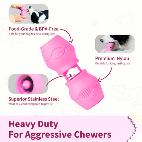 Chewise Bullystick Holder Standard - Rosa