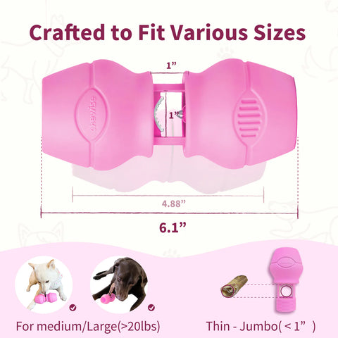 Chewise Bullystick Holder Standard - Rosa
