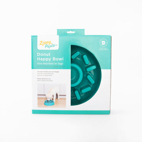 ZippyPaws happy bowl donut slow feeder