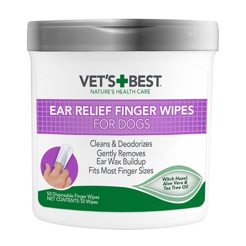 Vets Best Clean Ear Pads 50 stk