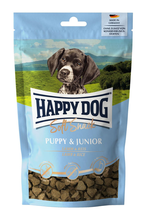 Happy Dog Soft Snack Puppy & Junior Lam og Ris 100g