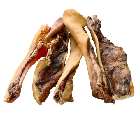 Oksehodehud 30cm 500g