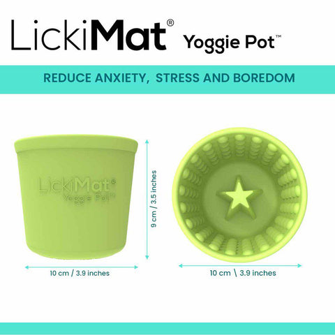 LickiMat Yoggie Pot Lyseblå