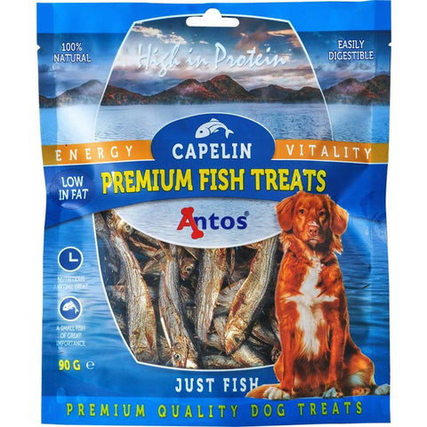 Antos Capelin Tørkede Fisk 90g