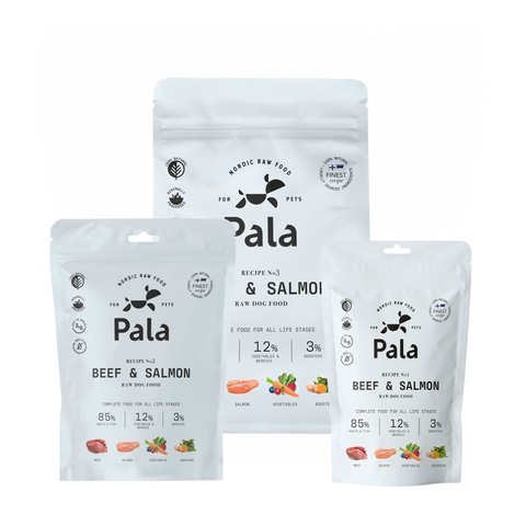 Pala Recipe #3 - Beef & Salmon