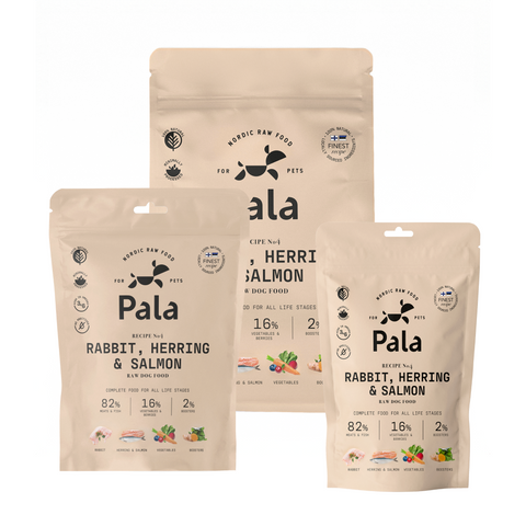 Pala Recipe #4 - Rabbit, Herring & Salmon