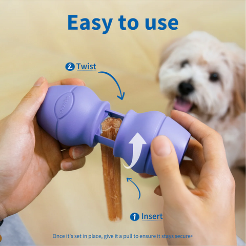 Chewise Bullystick Holder Small - Lilla