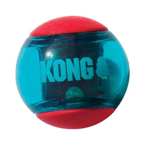 Kong Squeezz Action Ball Large 2pk