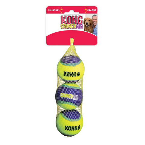 Kong Crunch Air Ball 3stk Medium