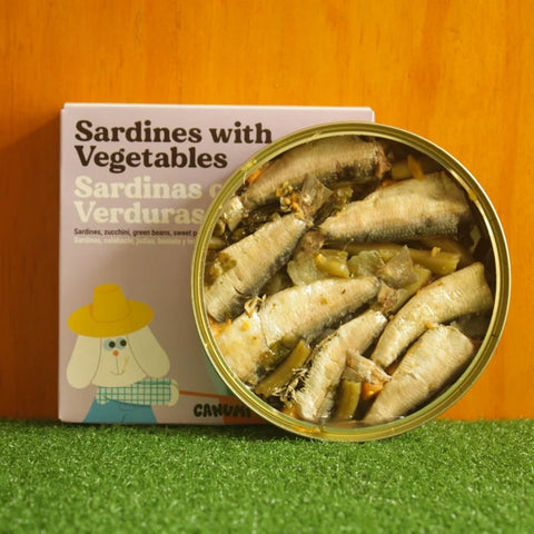 Canumi Sardiner med Grønnsaker 250g