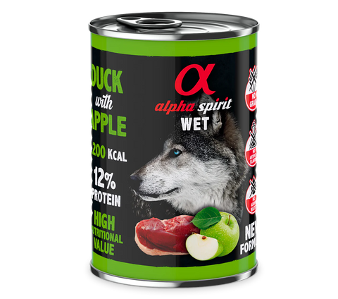 Alpha Spirit Duck with Green Apple 400g