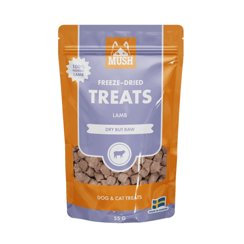 MUSH Treats Frysetørket Lam 55g