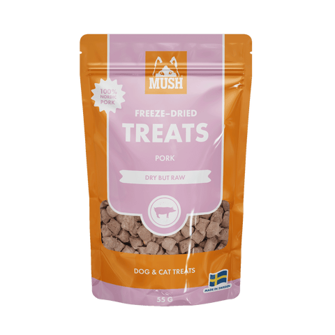 MUSH Treats Frysetørket Svin 55g