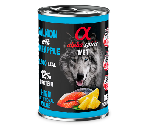 Alpha Spirit Salmon with Pineapple 400g