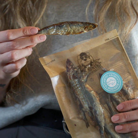 Mr. Bones Hele Tørkede Ansjos 50g