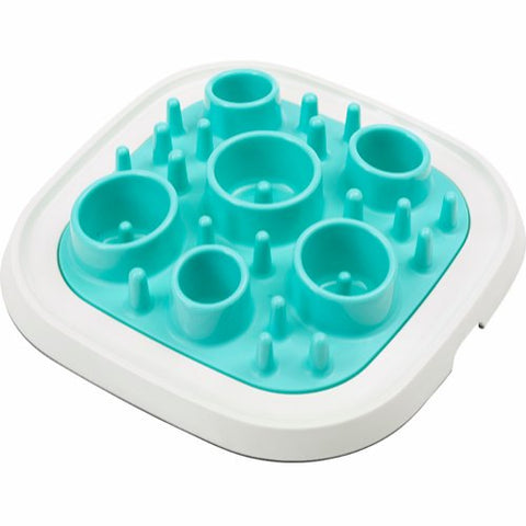 Pet Enigma Slow Feeder Blå