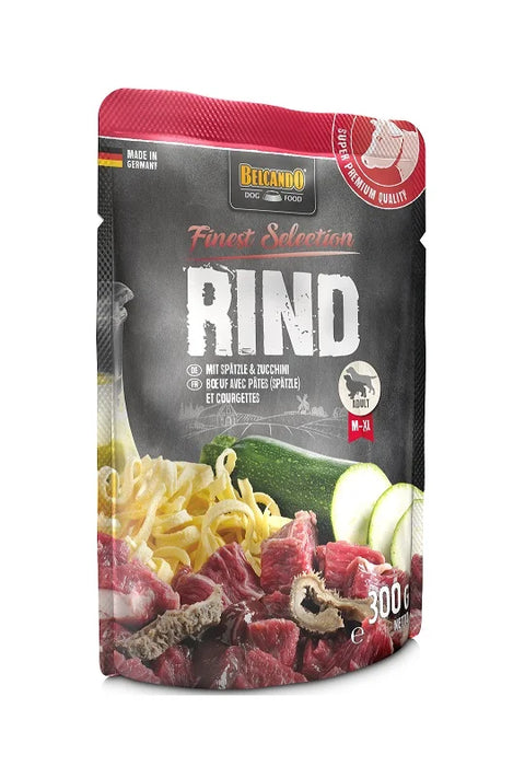 Belcando Pouch Okse m. Nudler & Squash 300g