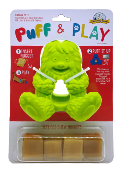 Yeti Puff & Play Aktivitetsleke - Grønn