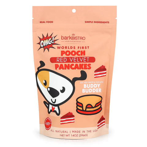 Bark Bistro Red Velvet Pooch Pancakes 396g