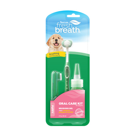 Tropiclean Oral Care kit for puppies